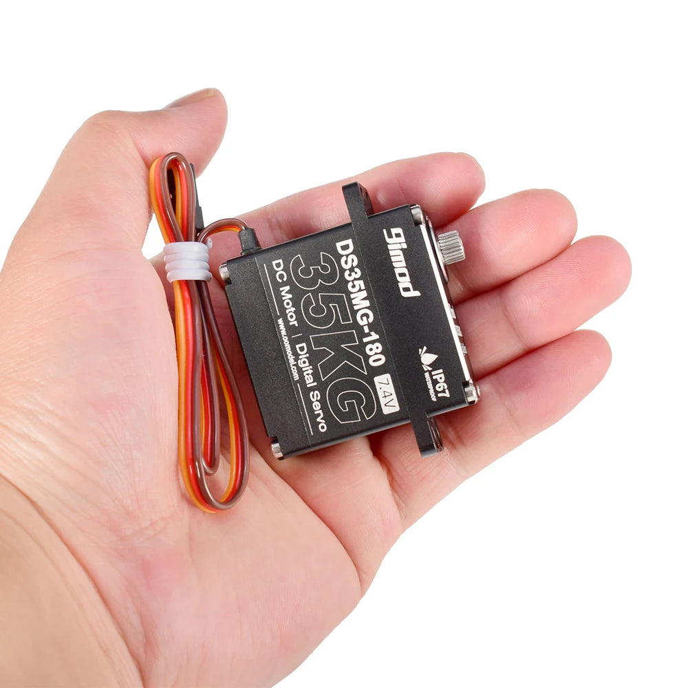 9imod DS35MG 35kg Waterpoof Servo 180°/270° Full Aluminum Case Stainless Steel Gear High Torque for 1/6 1/8 1/10 1/12 RC Car DIY