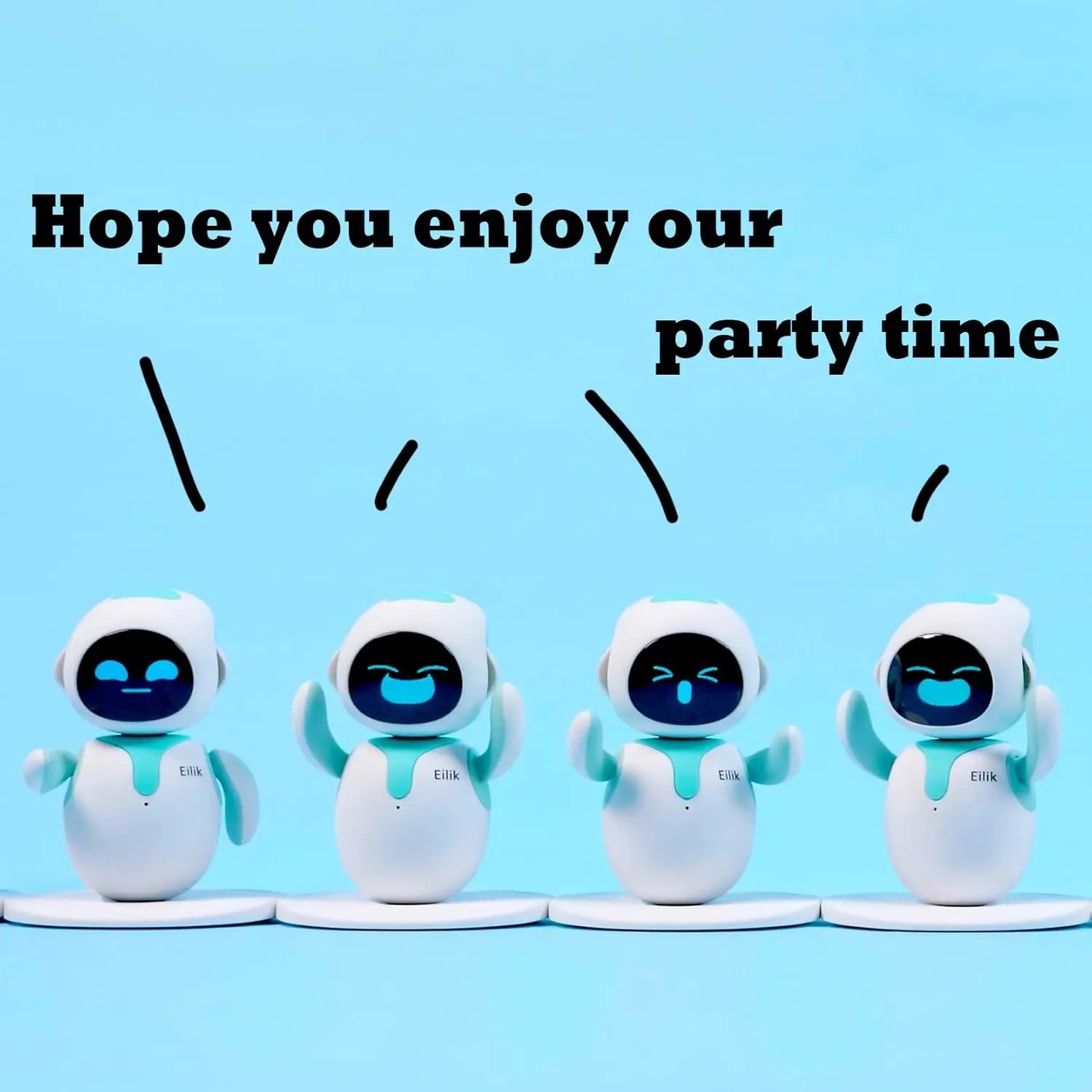 Eilik Interactive Robot Pet — Unique Gift for Kids & Adults